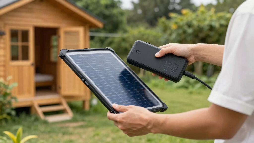 portable solar power banks
