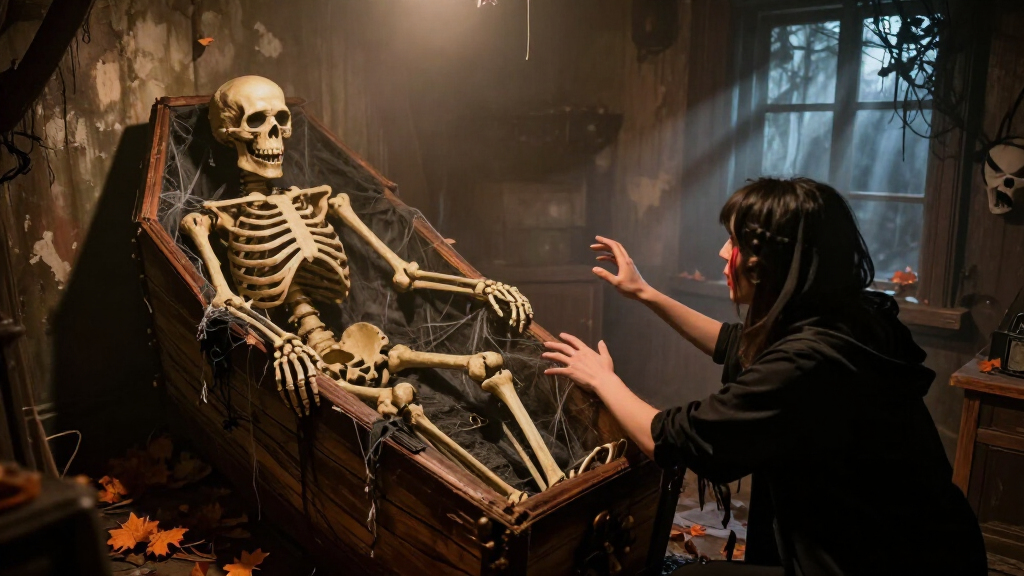 Halloween haunted house animatronics