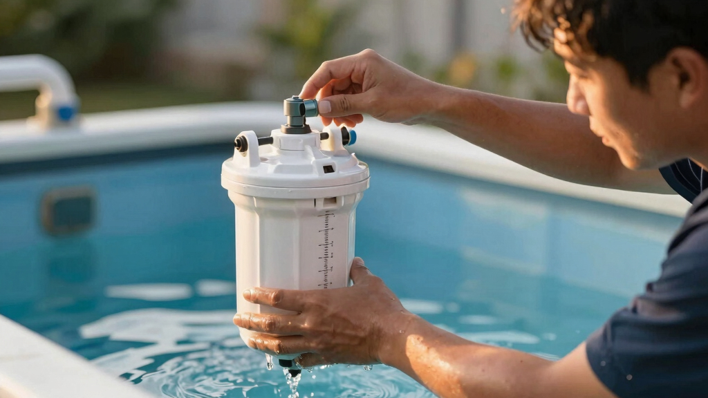cartridge pool filter system