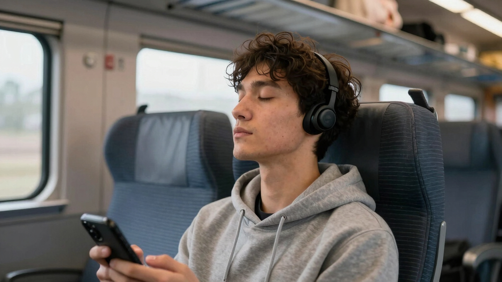 noise canceling earbuds for planes and trains