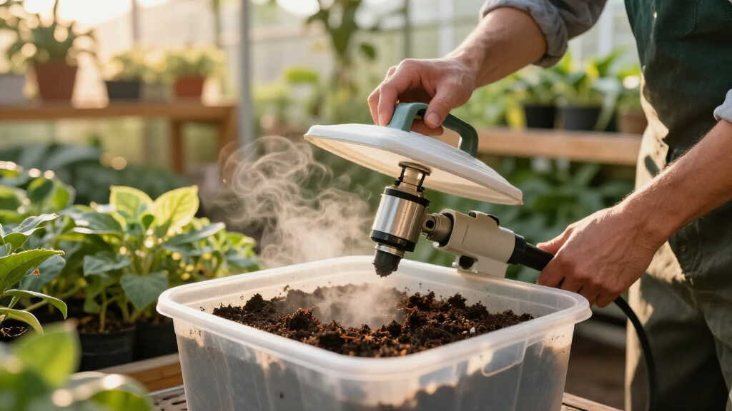 best soil steam sterilizer for potting mix