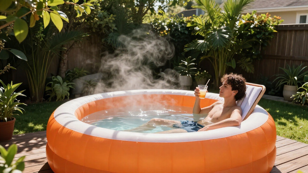 best luxury inflatable hot tub