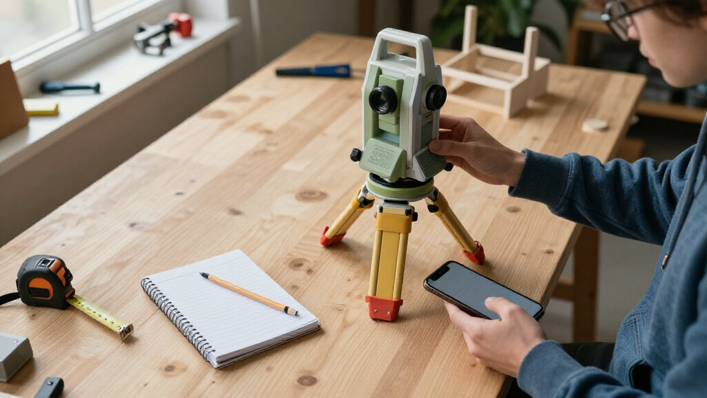 top-rated manual total station for makerspaces