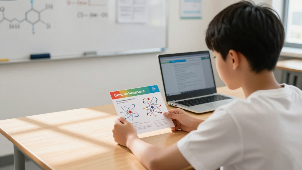 science reference flashcards for students