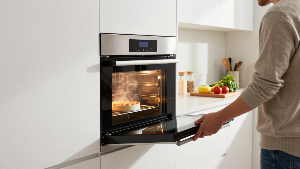 double wall oven electric smart