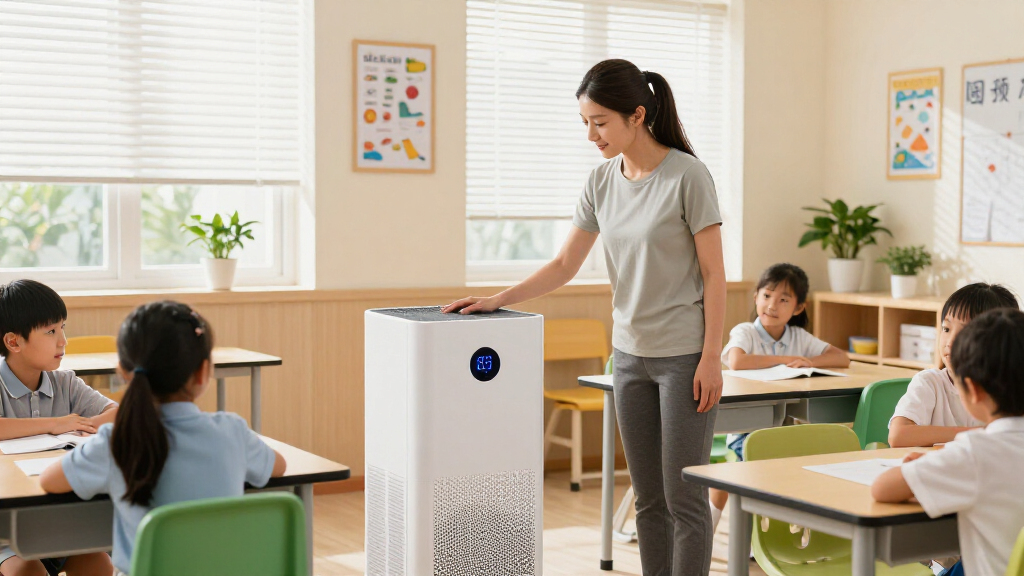 air purifier for classroom large coverage