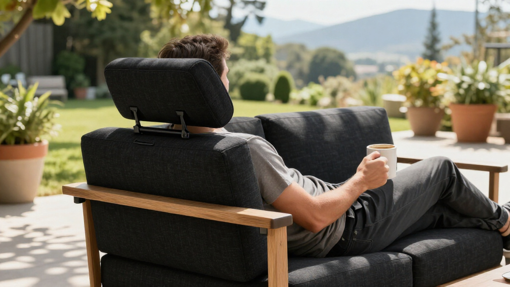 reclining sofas with power headrests
