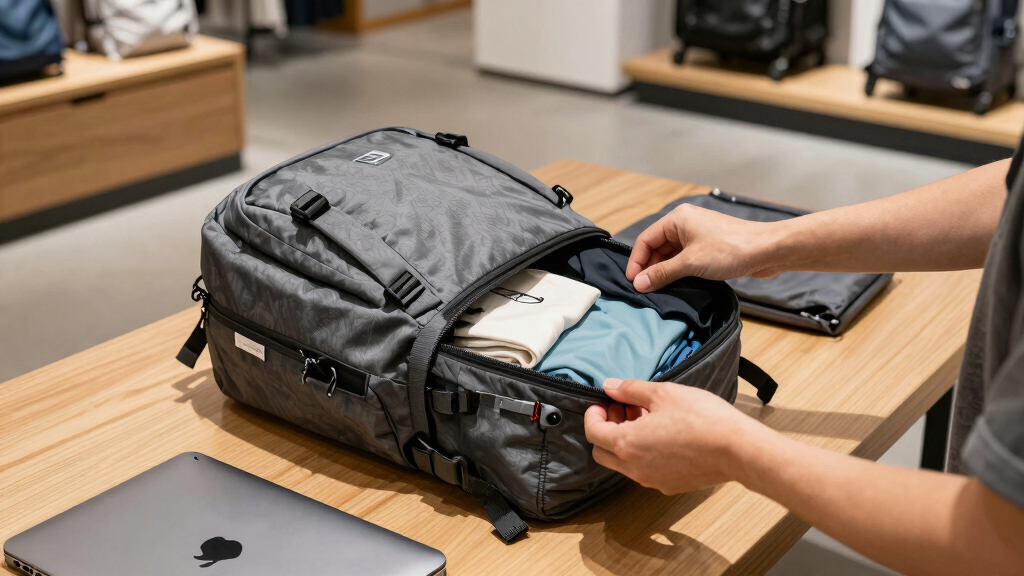 compact travel backpacks