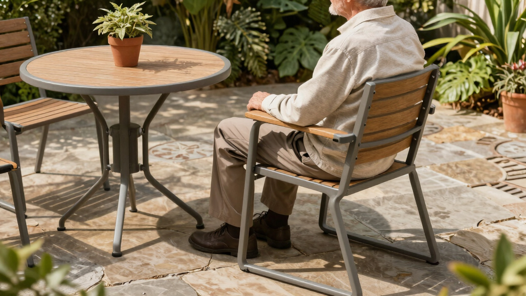 accessible outdoor seating