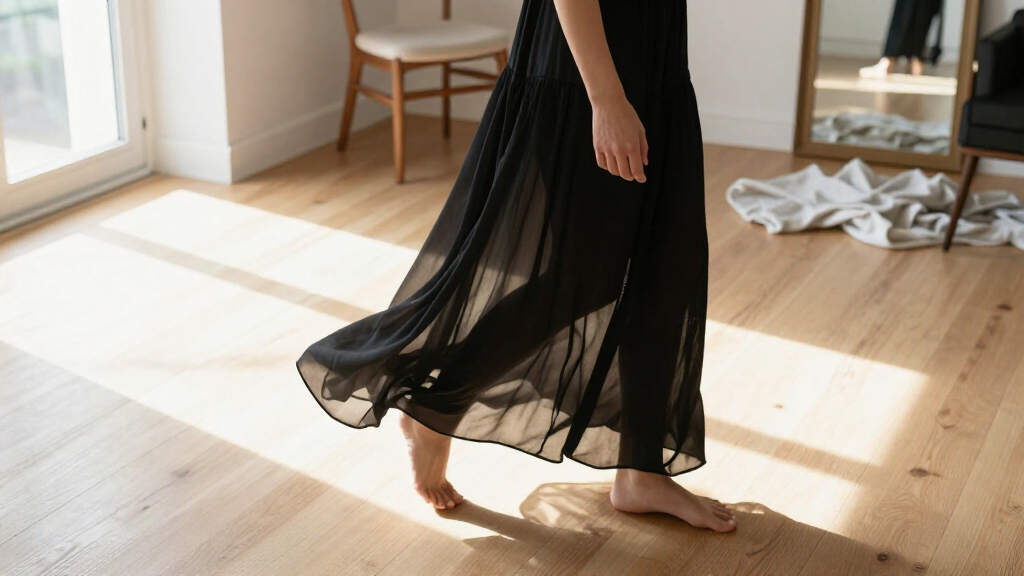 best sheer black maxi dresses