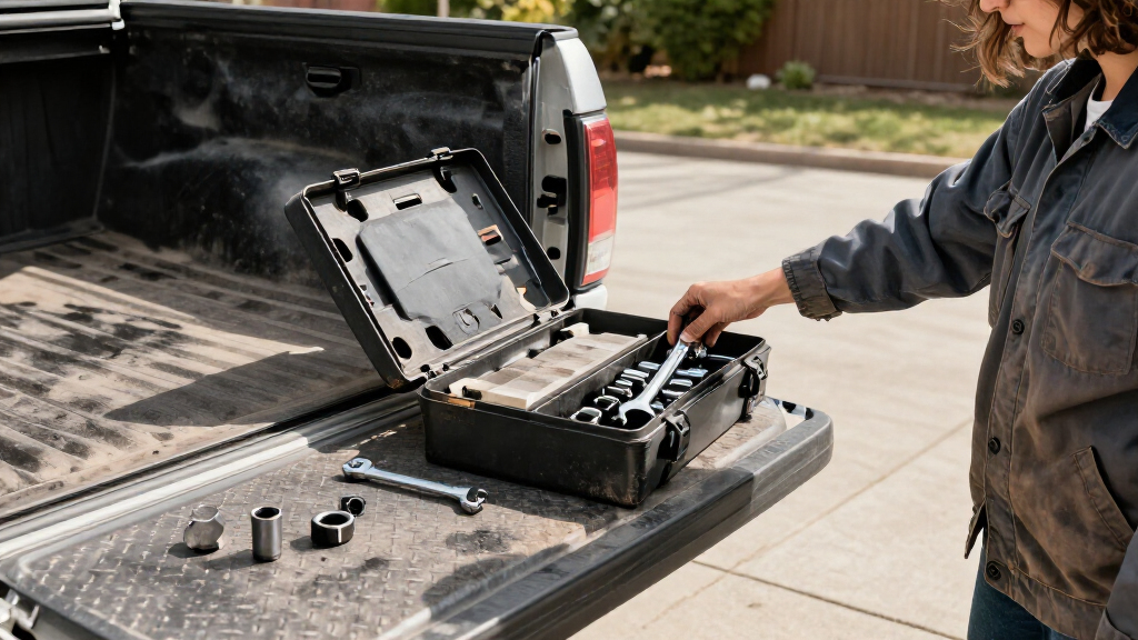 truck bed tool boxes