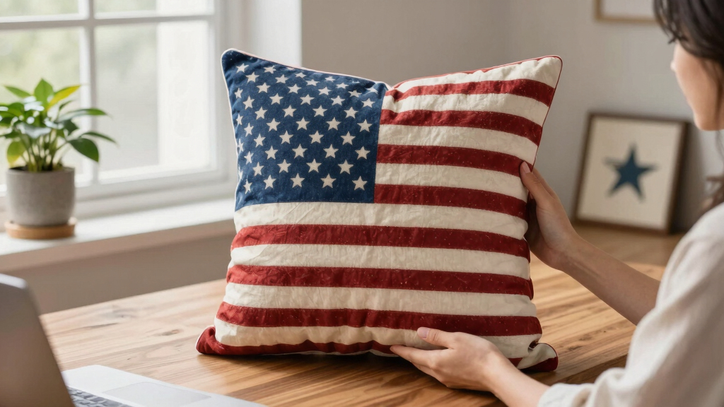 investment-themed patriotic decor