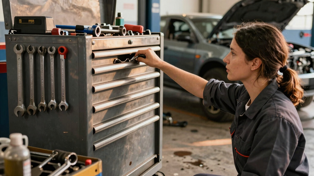 automotive garage tool storage