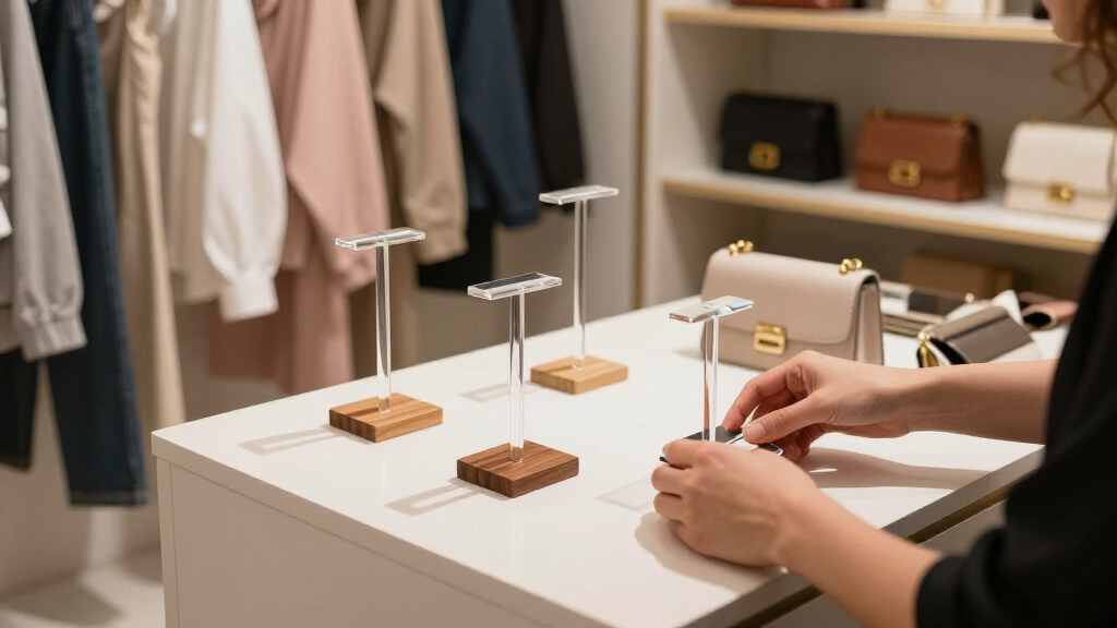 display stands for handbag collections for small closets