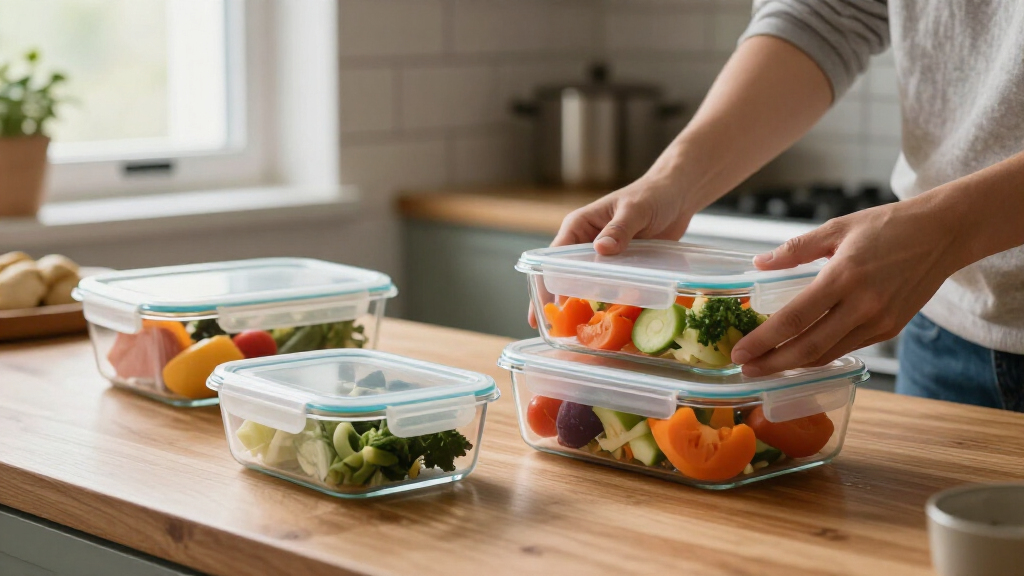 meal prep containers glass