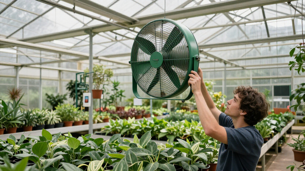 best greenhouse exhaust fan for airflow