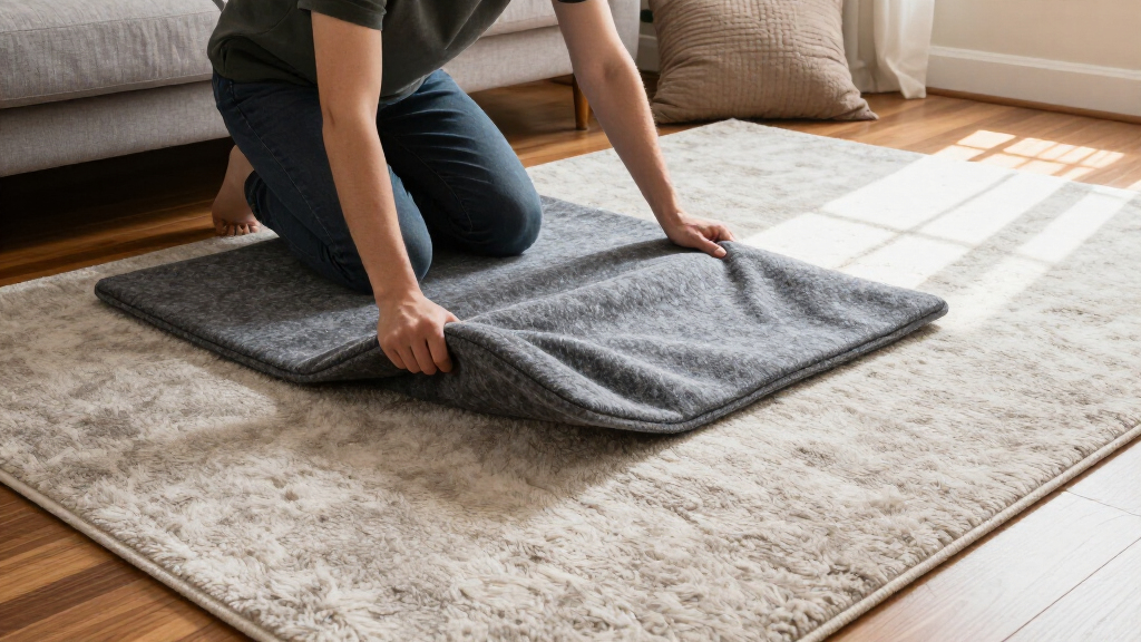 extra thick rug pad 9x12 luxury felt