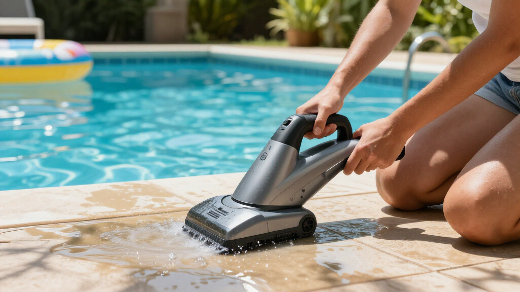 portable pool vacuum