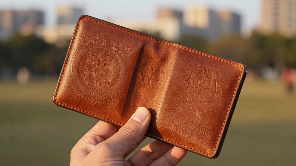 patriotic leather wallets