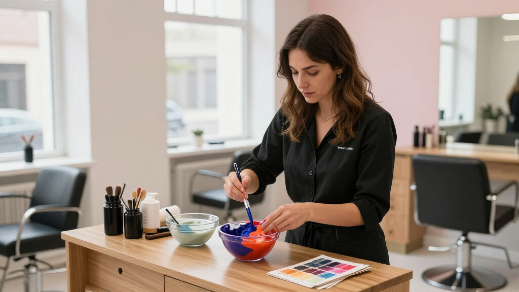 best professional hair color mixing station