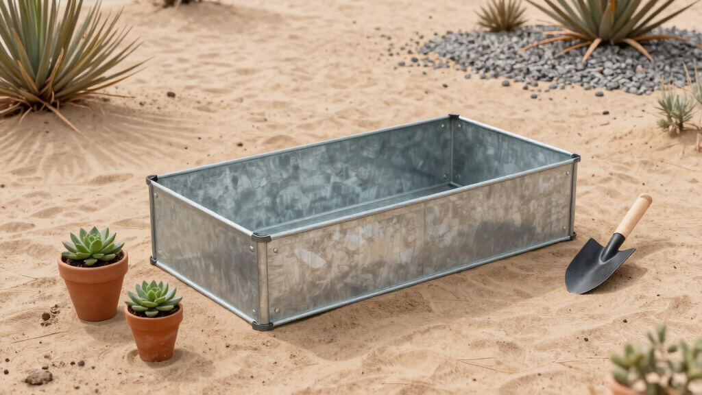 best metal raised beds for desert heat