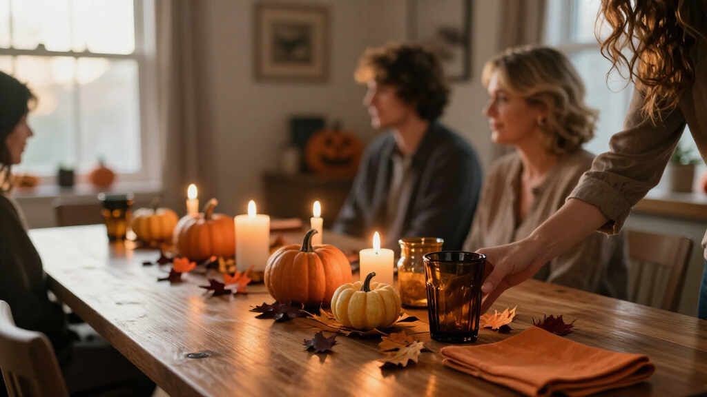 Halloween table decorations