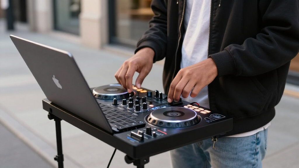 laptop DJ controllers