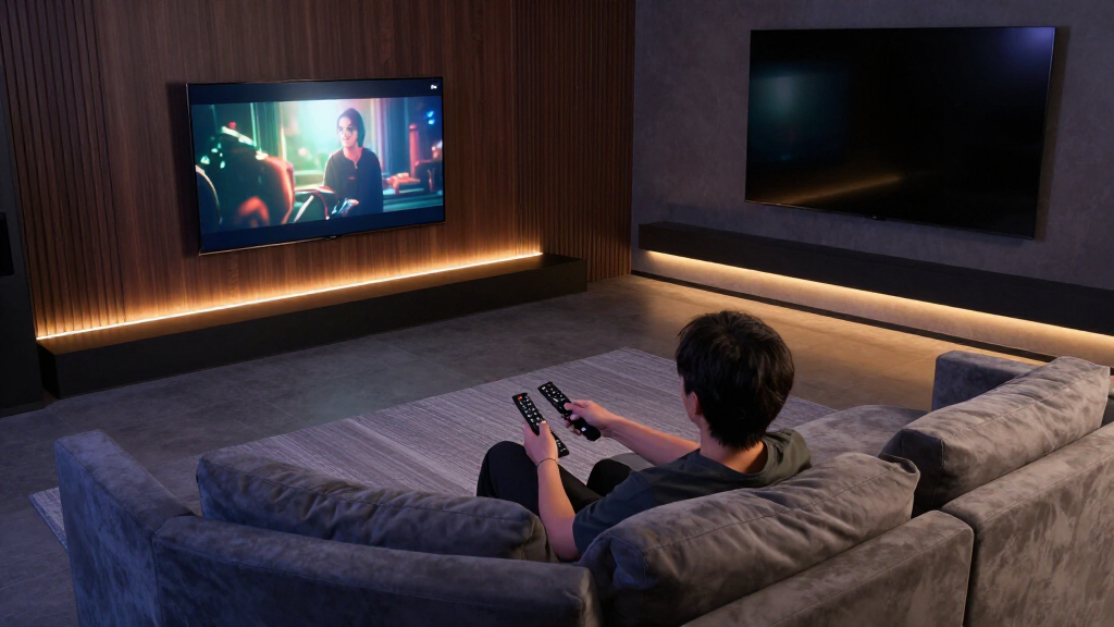 4k monitors for media room