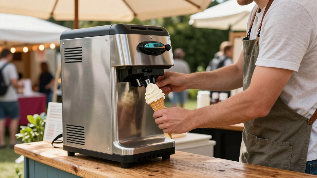 luxury ice machines for ice cream enthusiasts