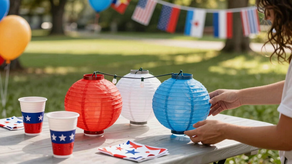 patriotic outdoor party supplies