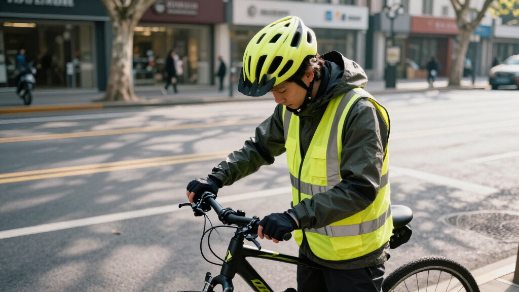 hybrid bike safety gear