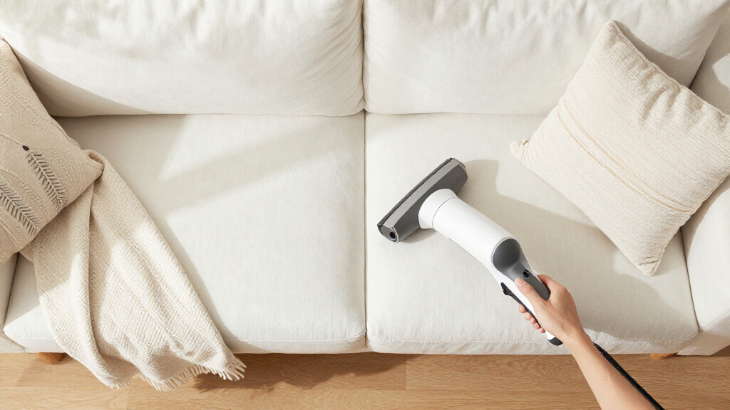 best upholstery cleaner machine for white fabric furniture