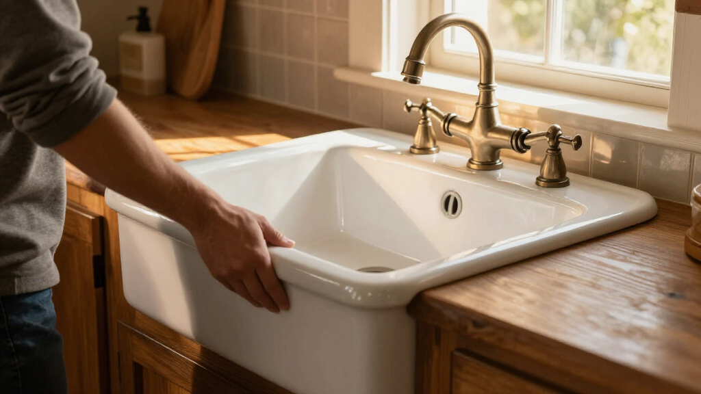 fireclay farmhouse sink brands