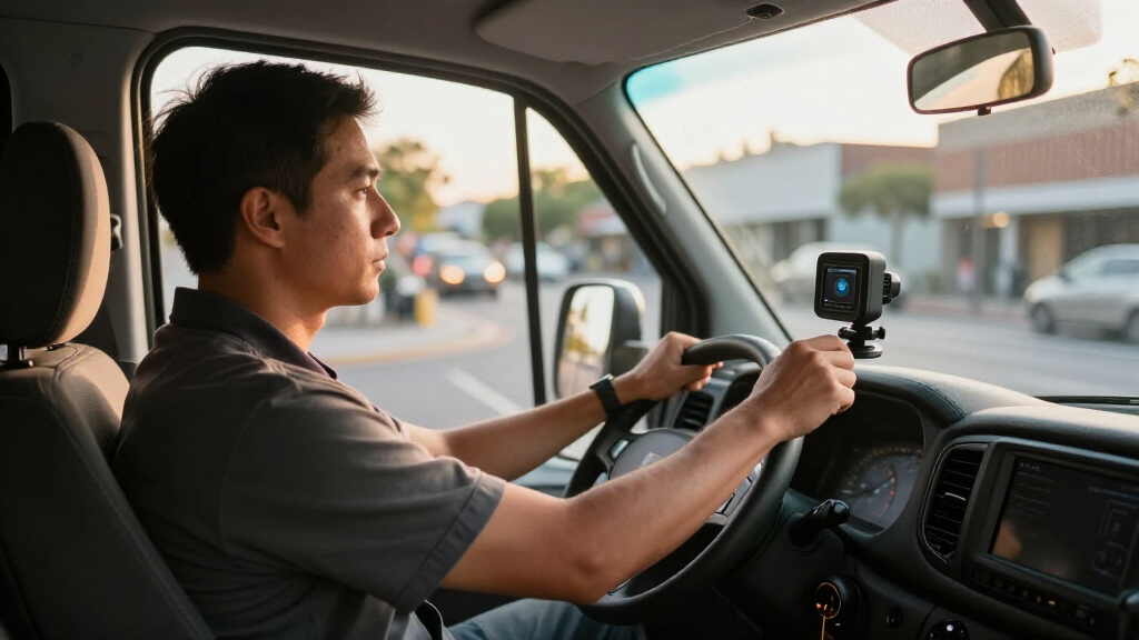 4 channel dash cam system for delivery vehicles