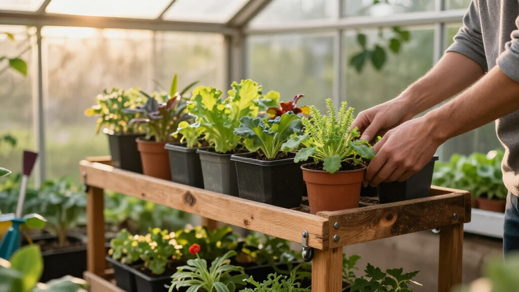 best rolling greenhouse shelves
