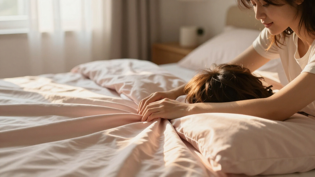 best silk bedding set for skin and hair