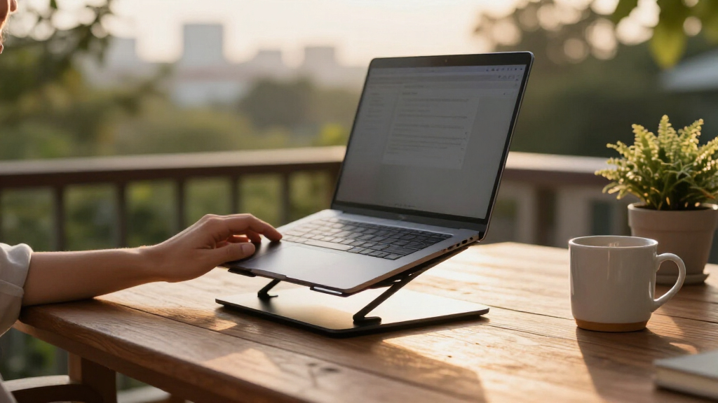 ergonomic laptop stands