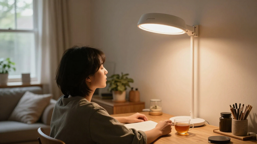 light therapy lamp 10000 lux