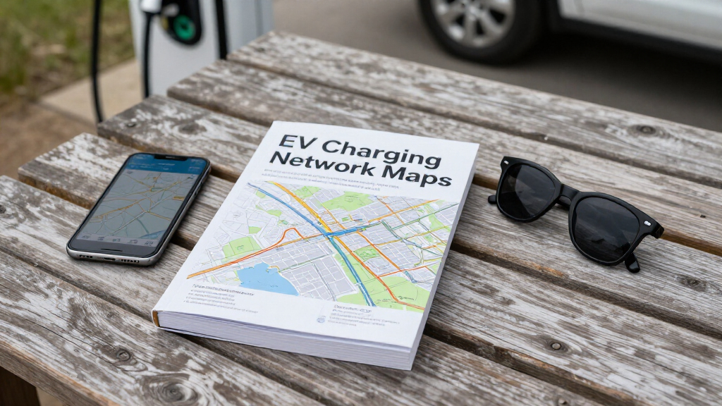 ev charging network maps paperback