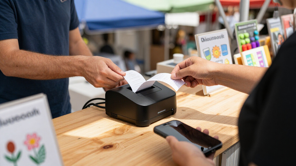 bluetooth receipt printers for mobile checkout