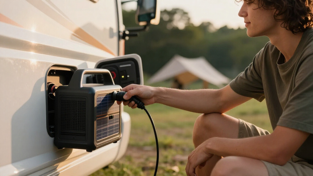 best solar generator for RV camping