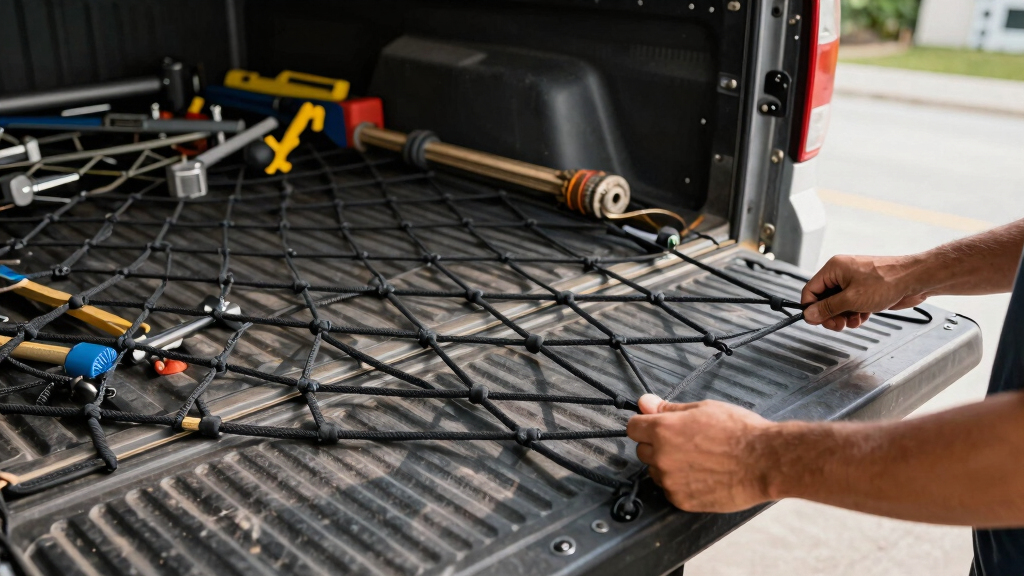 truck bed cargo nets