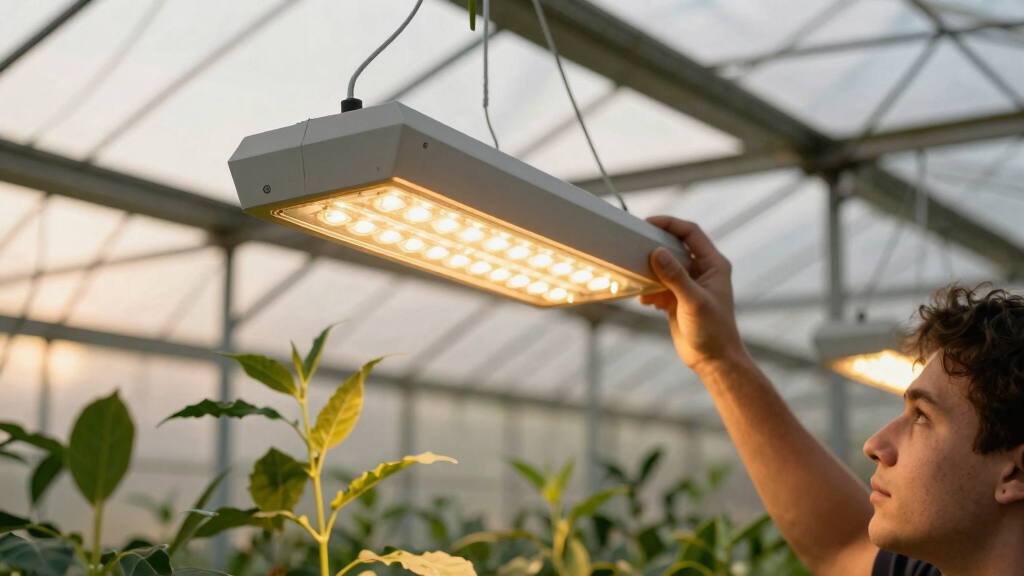 grow lights for greenhouses