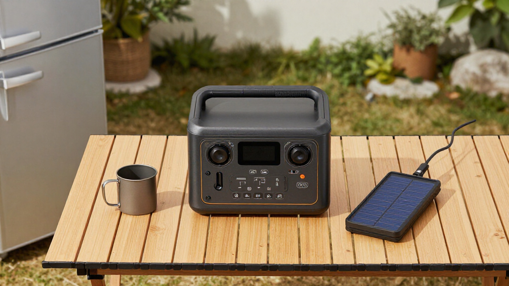 portable power station for refrigerator backup