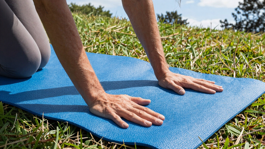 outdoor yoga mats