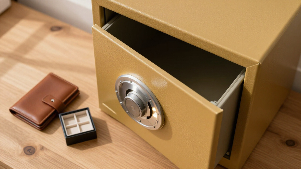 safe with interior motion lighting