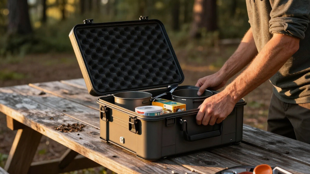 best modular camp kitchen storage box