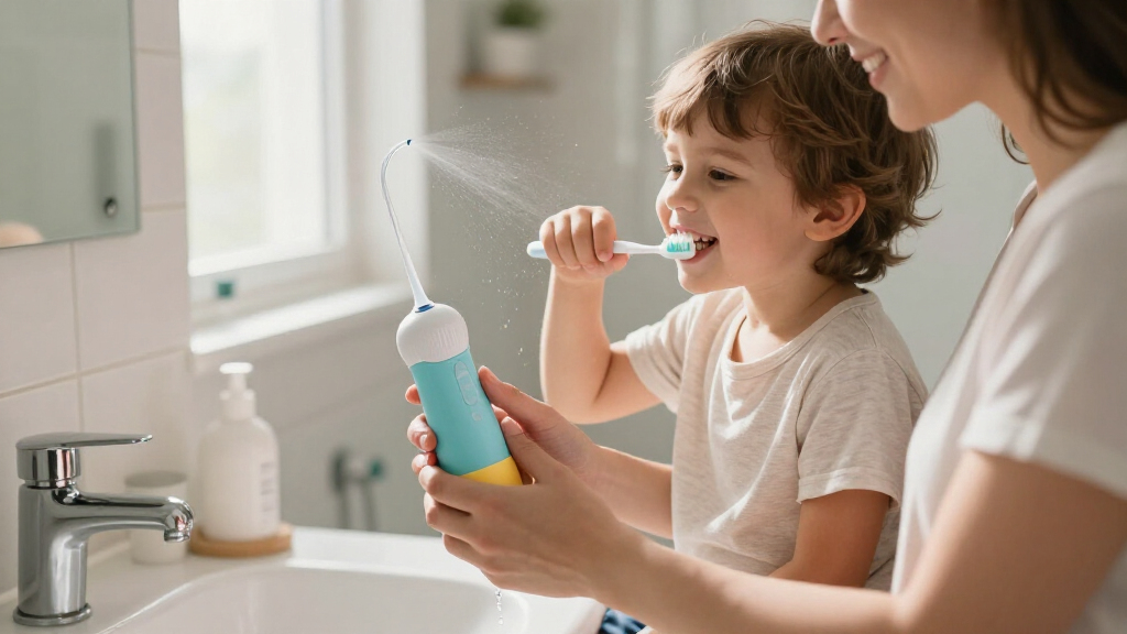 best portable kids water flossers