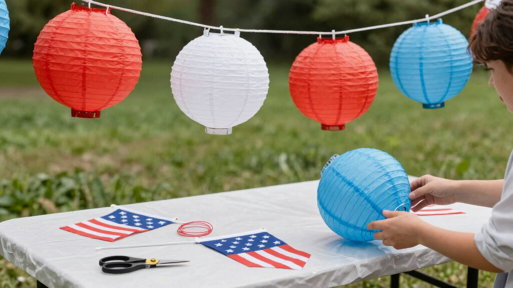 patriotic outdoor party supplies