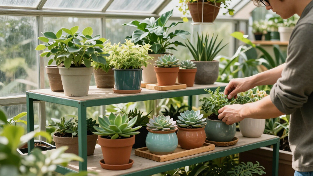 best modular greenhouse shelving